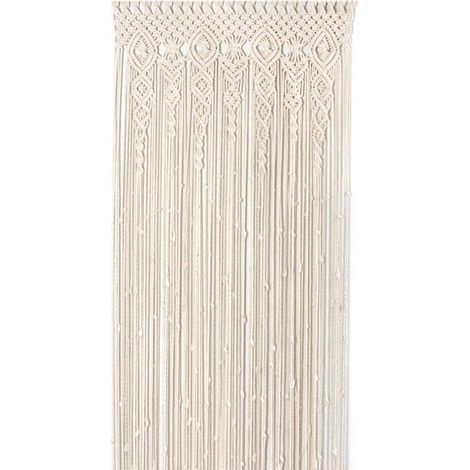 Rideau en macramé pour portes et fenêtres, décoration murale bohème, séparateur de placard, décoration créative pour la maison et le mariage (1/5)