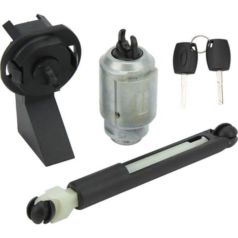 aqxreight Kit de Verrouillage de Déverrouillage de Capot, Loquet de Verrouillage de Déverrouillage de Capot de Voiture avec 2 Clés de Remplacement OE 1355231 pour Focus MK2 2004-2012. (1/5)
