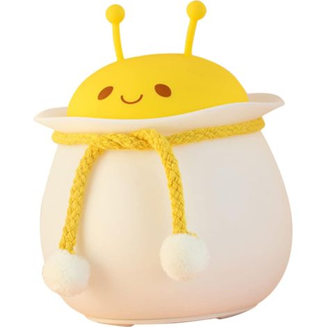 Filiyano – lampe de chevet rechargeable – Veilleuse en silicone, lampe de chevet rechargeable, douce et sûre pour les enfants (1/5)