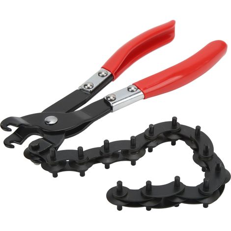 Pince coupante universelle à chaîne pour tuyau d'échappement de roue de 14 pouces, outil de réparation automobile pour tubes en PVC et cuivre. (1/5)