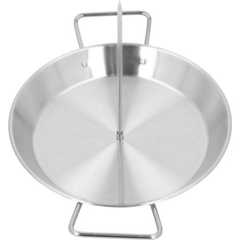 Brochette Al Pastor - Brochette Verticale En Acier Inoxydable 304 - Pour Grillades Et Rôtissage Vertical - 3 Pointes Réglables (20 32 30 48 Cm) - 1 Assiette - Lot De 4 Pièces (1/5)