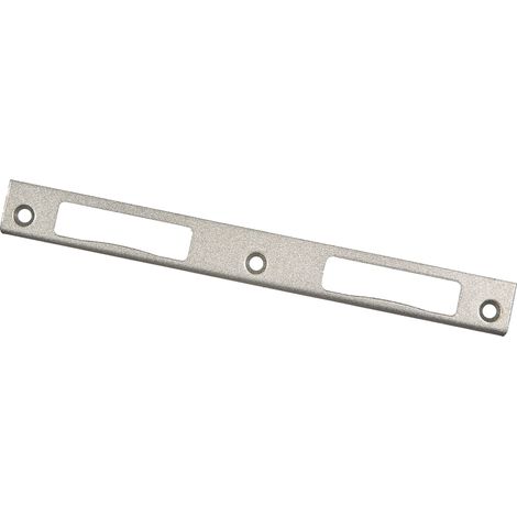 Alpertec 36052060 - Lamiera angolare per porte di casa, 190 mm x 20 mm x 8 mm, colore: Argento
