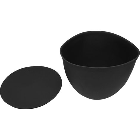 Doublure en Silicone pour Bol 5QT – Compatible KSM150/KSM180, Antiadhésif Noir avec Couvercle (1/5)