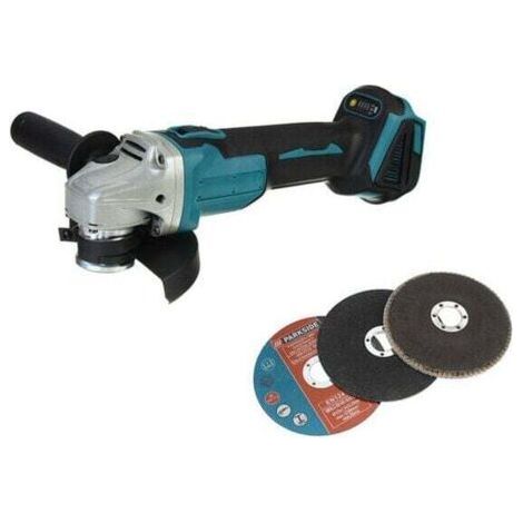 125 mm 18 V 4-Gang Akku-Winkelschleifer für Makita, Akku + Zubehör (nur Gerät) (1/5)