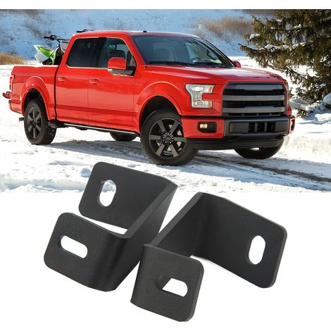 Support de phare de capot en aluminium pour montant A, compatible Ford F-150 Raptor 2017-2023 (1/5)