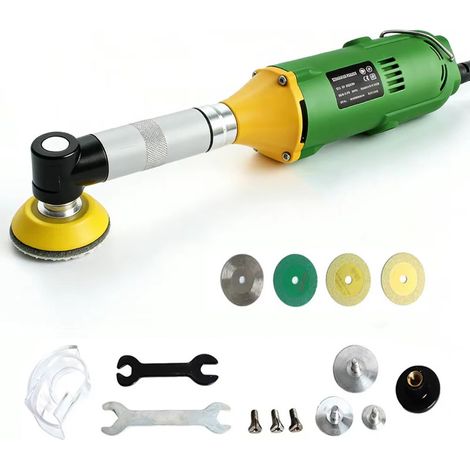 Meuleuse d’angle 15000 tr/min pour travaux de carrelage, outil de coupe et finition des carreaux, dé-bavurage, polissage et nettoyage des joints de carrelage