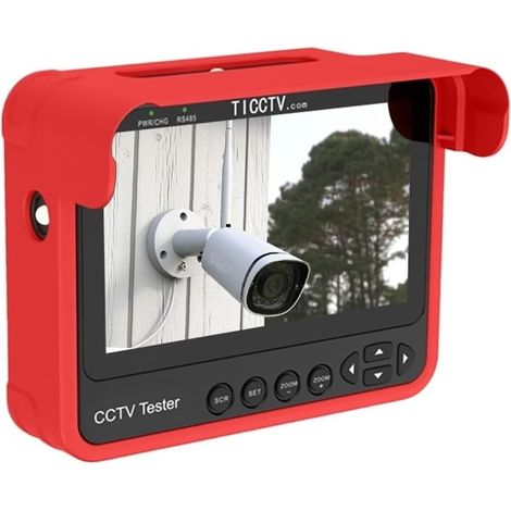 Testeur de vidéosurveillance prenant en charge la caméra IP Testeur De Vidéosurveillance 4.3, Testeur De Caméra Poignet, Testeur De Vidéosurveillance Portable, Support Analogique HD CVBS/CVI/TVI/AHD/8 (1/5)