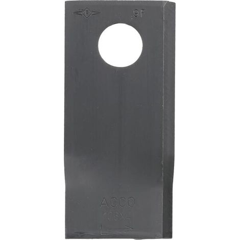 Cuchilla izda. de segadora 106 x 48 x 3 mm orificio di谩metro 19 mm adecuada para Fella FELLA 122329 (1/3)