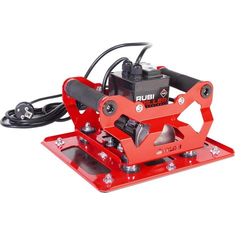 Rubi – Batte vibrante filaire TRILLER 230V 50Hz – Pour grès cérame grand format – Système anti-vibrations – Poids léger 4,8 kg (1/5)