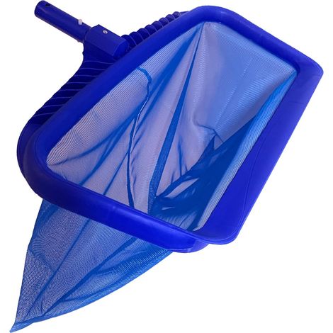 Pool-Skimmernetz 50 cm (20 Zoll) Tiefe Tasche Robuster, professioneller Laubkescher Feinmaschiges Netz mit Kunststoffrahmen Entfernt mühelos Blätter und Schmutz aus Pools, Whirlpools, Teichen und S (1/4)