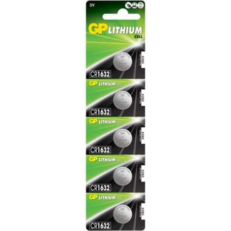 Pile a bottone GP CR1632-B5 3V 53mAh G334