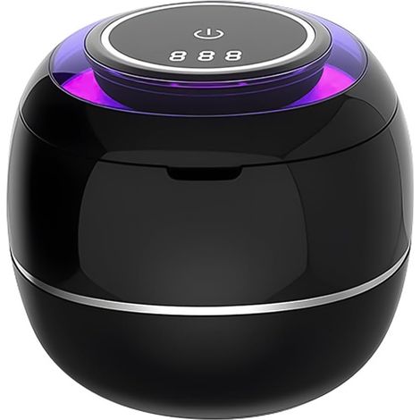 Nettoyeur ultrasonique pour appareils de contention - Machine de nettoyage de 42 kHz pour appareils de contention, protège-dents, prothèses dentaires, bijoux et plus encore (122 x 104 mm) (1/5)