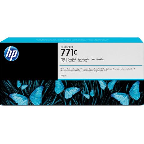HP 771C Fotoschwarz DesignJet Druckerpatrone, 775 ml (1/3)