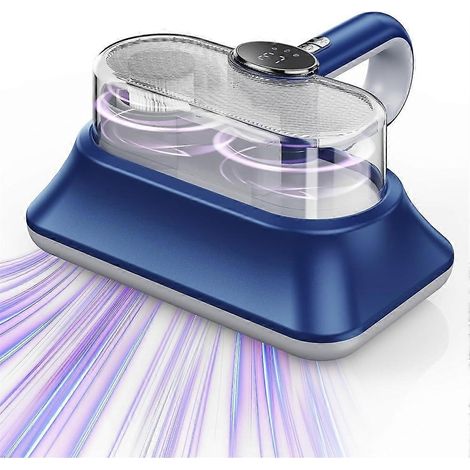 Kabelloser Matratzenstaubsauger mit starken Vibrationen und UV-C-Licht, für Betten, Sofas, Kinderbetten und Teppiche (1/5)
