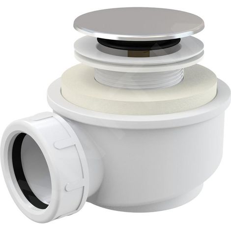 Siphon douche à l'italienne 65mm – Débit 52 l/min – Matériau polypropylène résistant – Bouchon anti-odeurs 35mm – A476