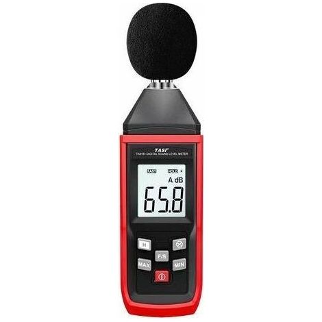 Sonometre Numérique sonomètres 30130dB Decibel compteur enregistreur bruit détecteur de bruit numérique audio outil de diagnostic ,1 pcs (1/5)