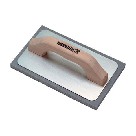 FRATTONE GOMMA AUSONIA - GRIGIA BASE ALLUMINIO/LEGNO MM 135X215- 2 pezzi