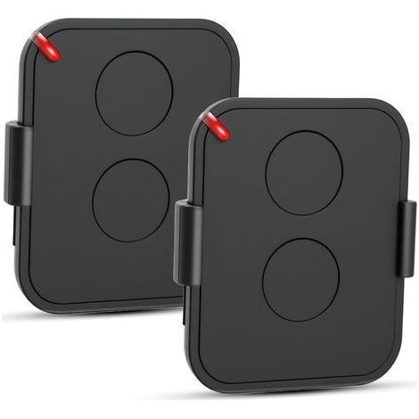Set mit 2 Garagentor-Fernbedienungen, 433,92 MHz, kompatibel mit den Rolling-Codes ON2E, ON4E und ON1E, 2 Kanäle (1/5)
