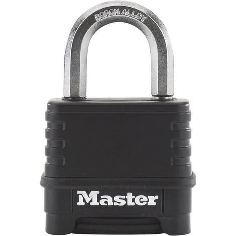 Master Lock Cadenas a combinaison Excell Zinc 57 mm Noir M178EURD