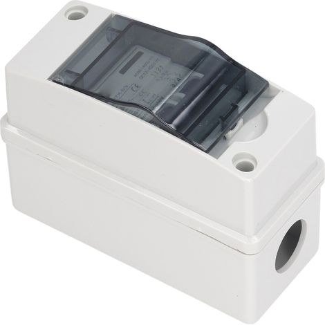 Disjoncteur miniature CC 2P 20A DC12V‑400V AC90‑400V, interrupteur sectionneur étanche IP65 pour système photovoltaïque solaire (1/5)