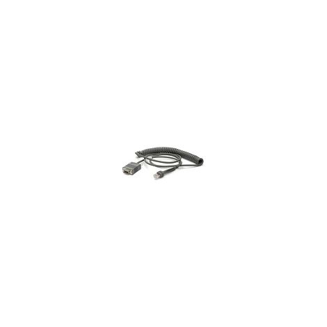 CBA-RF2-C09ZAR cable de serie Negro 2,8 m RS232 DB9