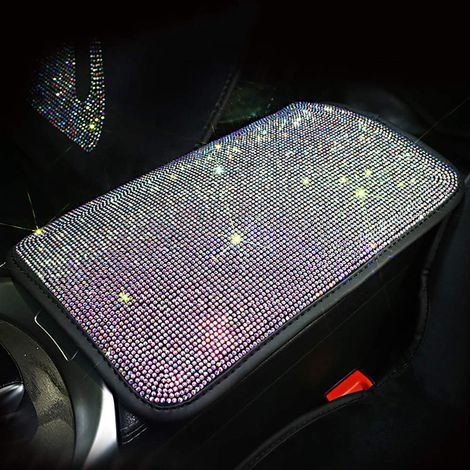 Bling Bling Coque de Protection pour Levier de Vitesse de Voiture avec Strass,Couleur:multicolore (1/5)