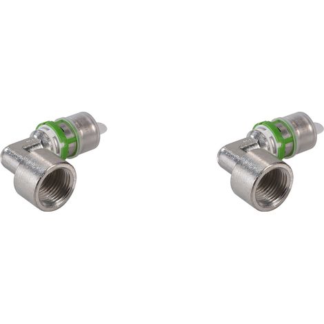 Coude laiton multicouche à visser Comap - Femelle 1/2' - Diamètre 16 mm (1/3)