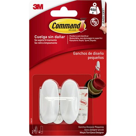 Los ganchos de diseÃ±o pequeÃ±os Commandâ¢ representan una soluciÃ³n innovadora y prÃ¡ctica para organizar y decorar tu hogar sin preocuparte por daÃ (1/3)