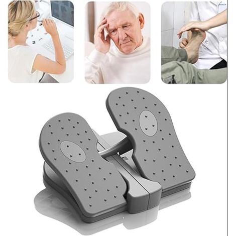 Mini stepper d'entraînement en nylon renforcé silencieux pliable sous le bureau