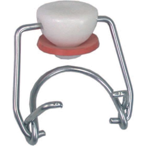 Tappo meccanico ermetico in nylon per bottiglie costolate