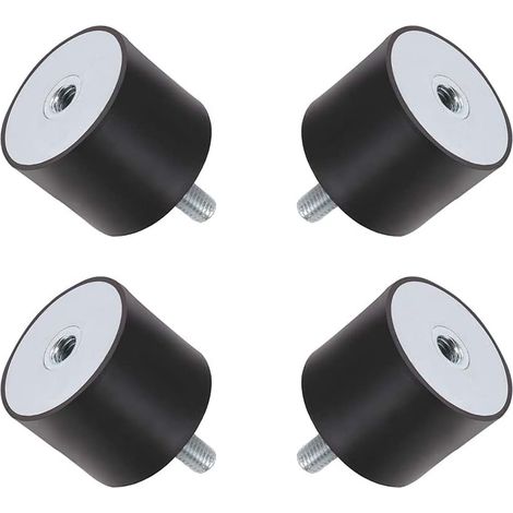 4pcs M8 2020mm Doppelendig Schrauben Absorber Anti-Vibrations Isolator Gummi Spule Montagen Boot Auto Schalldämpfer Block Dämpfer. (1/5)