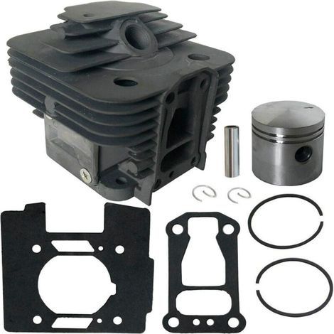 Ensemble de cylindre adapté pour tondeuse et pulvérisateur Mitsubishi TUE43, TLE43, CG430, avec un diamètre de cylindre de 40 mm. (1/2)