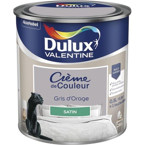 Valentine Crema di Colore Satin 0,5l Grigio Tempesta - Dulux Valentine
