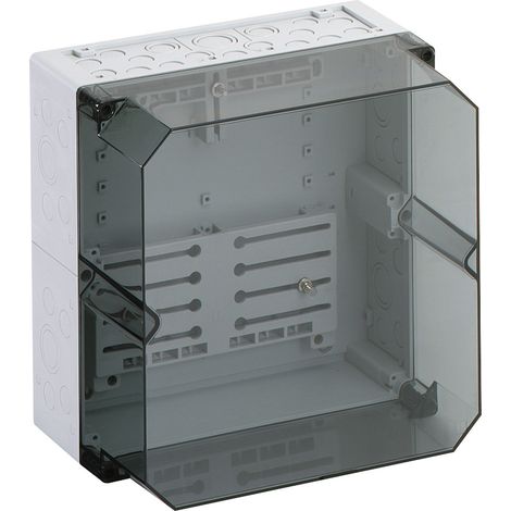Spelsberg Caja de contador, tipo de protección IP65, resistencia al impacto IK08, clase de protección II, tensión nominal 400V AC, libre de halógenos, 75200201