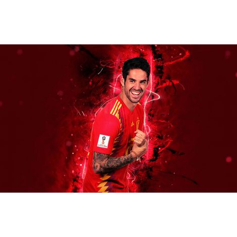 Papier peint panoramique Football - Joueur de Foot - 130 cm x 81 cm (1/2)