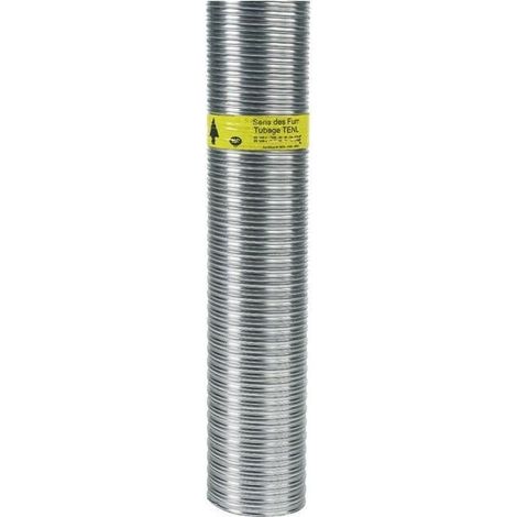 Tuyau flexible inox double paroi - Ø125x131, 10m - TEN LISS