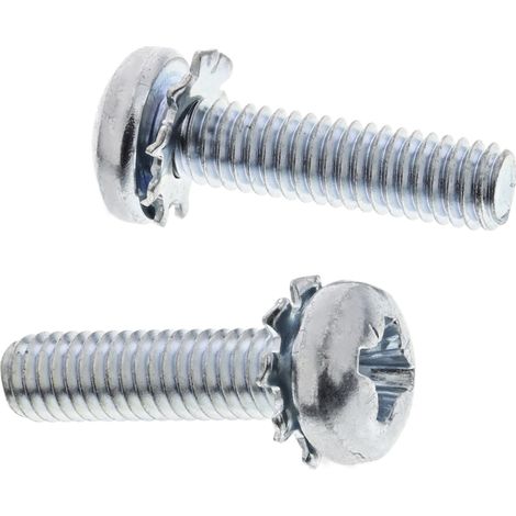 Vis indesserable à tête Cylindrique, M4 x 16mm, en Acier ( Prix pour Sachet de 100 )