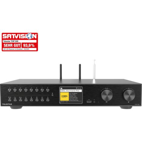 TELESTAR Système Hi-Fi tout-en-un TOP 550 (1/4)