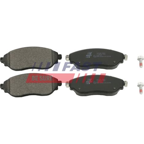 Pastiglie freno anteriori rapide FT29550 SENZA sensore