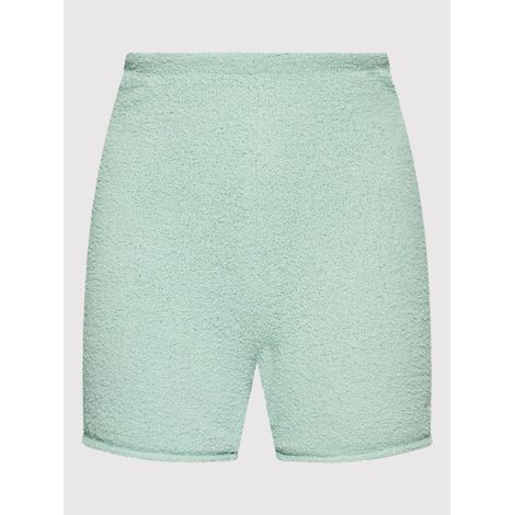 REEBOK - PANTALONES CORTOS DE TERCIOPELO CON FLECOS PARA MUJER - CL WDE COZY BOTTOM HH7358 M (1/5)