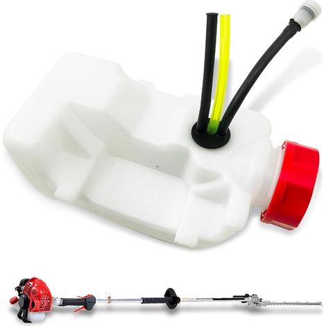 Réservoir de carburant compatible avec Shindaiwa AH230, LE230, TCX230, C230, F230, T230, P230 - Remplacement pour A038000431, A038000430 (1/5)