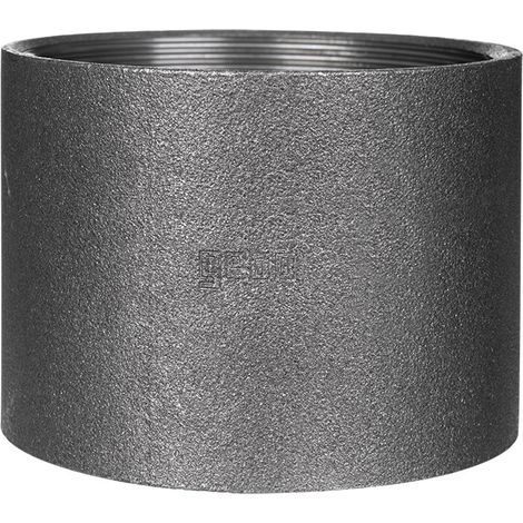 Muffen  1/8", schwarz Schmiedeeisern nach DIN 2986 (1/2)