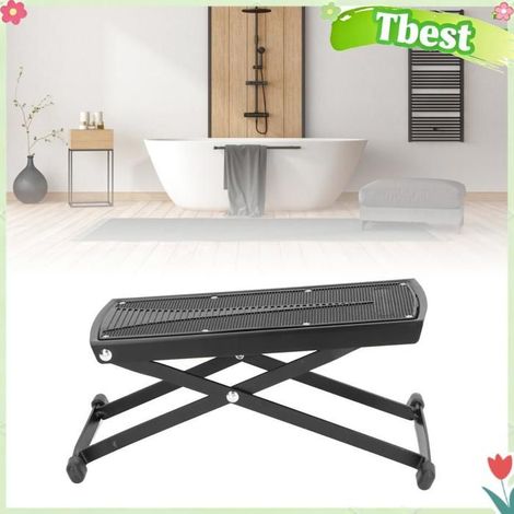Tbest repose-pieds de beauté Repose-Pieds de Pédicure de beauté, Robuste, épais, Antidérapant, Hauteur Réglable pour hygiene des (1/5)