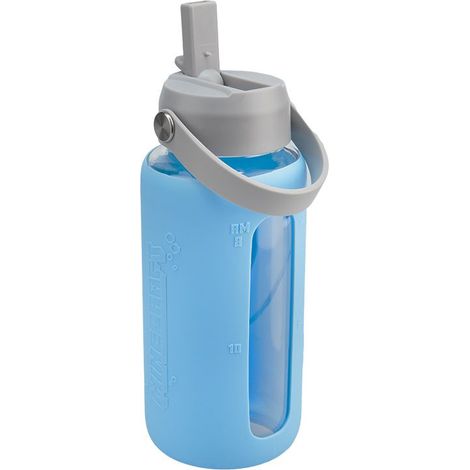 Minecraft - Glass Water Bottle with Sleeve