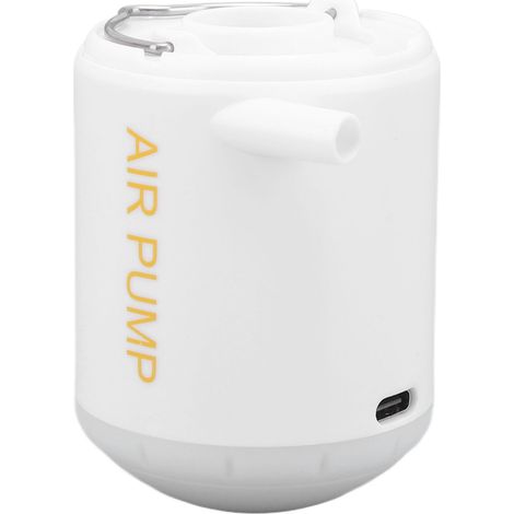 Pompe à Air Puissante Gonflage et Dégonflage Rechargeable Batterie Pile Compacte Portable Mini Pompe Matelas Gonflable pour Camping Randonnée (1/5)