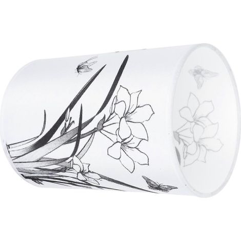 Abat-jour en tissu style moderne, compatible avec la décoration, 1 pièce, noir (1/5)