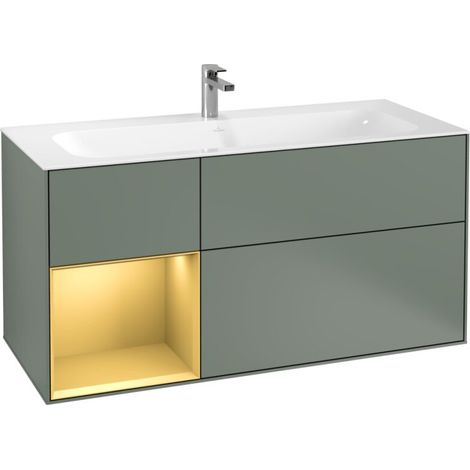 Villeroy & Boch F060HFGM Meuble sous lavabo Finion F06 (1/2)