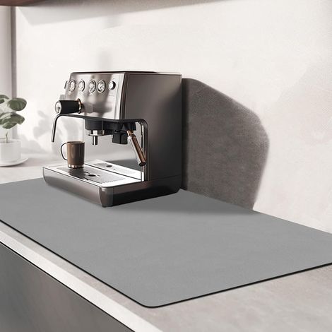 1 Tapis égouttoir, 50x40cm, terre de diatomée, absorbant, antidérapant, cuisine (1/5)