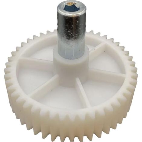Engrenage de rechange pour hachoir à viande 46 dents compatible avec Siemens MUM52 MUM4824 – Manchon d'engrenage en plastique robuste pour hachoir pièce de rechange outil de cuisine (1/5)
