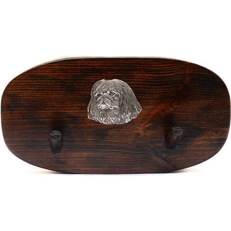 Pechinese - gancio per accessori, gancio per medaglie con un cane, ganci per chiavi di Art-Dog (1/5)